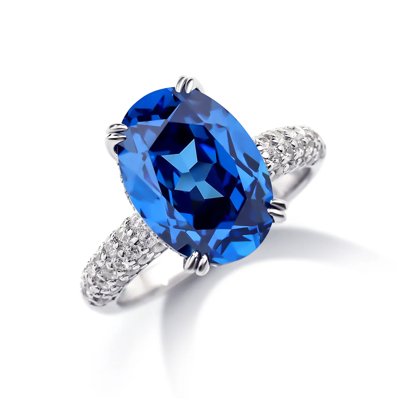 Luxury 6CT Oval Cut Created Gemstone Ring 9*13MM S925 Sterling Silver Engagement Wedding Band For Women Fine Jewelry Gift
Luxury 6CT Oval Cut Created Gemstone Ring 9*13MM S925 Sterling Silver Engagement Wedding Band For Women Fine Jewelry Gift