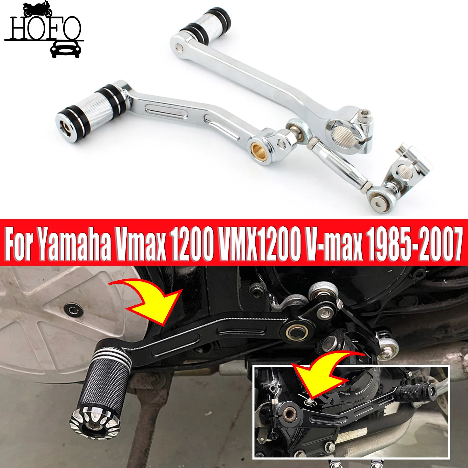 1 SET Rear Brake Pedal Gear Shift Lever Kit For Yamaha Vmax 1200 VMX1200 V-max 1985-2007
1 SET Rear Brake Pedal Gear Shift Lever Kit For Yamaha Vmax 1200 VMX1200 V-max 1985-2007