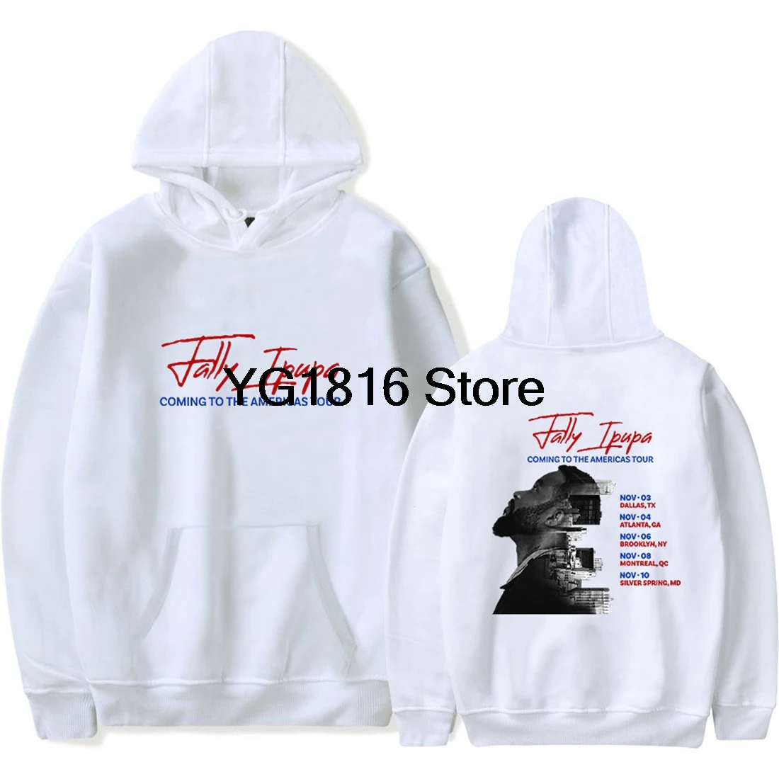 Fashion Fally Ipupa Coming to The Americas Tour Hoodies Casual Long Sleeve Pullovers Unisex Sweatshirts Hip Hop Hoody Clothes
Fashion Fally Ipupa Coming to The Americas Tour Hoodies Casual Long Sleeve Pullovers Unisex Sweatshirts Hip Hop Hoody Clothes