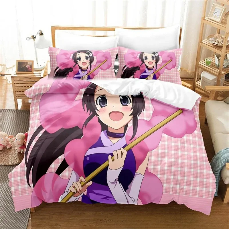 Fashion 3D Print Anime The World God Only Knows Bedding Set Boys Girl Twin Queen King Size Duvet Cover Pillowcase Bed Boys Adult
Fashion 3D Print Anime The World God Only Knows Bedding Set Boys Girl Twin Queen King Size Duvet Cover Pillowcase Bed Boys Adult