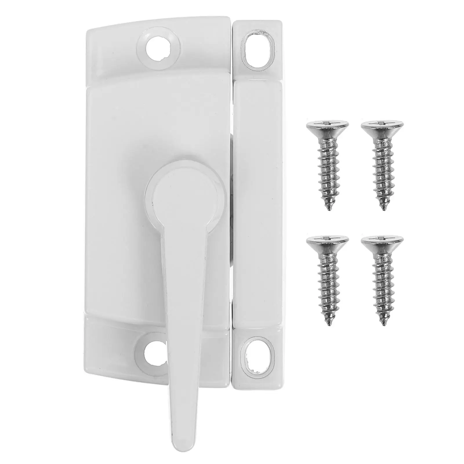 Crescent Lock Accessories Durable Zinc Sash Locks White Color Sliding Latch Fits Windows Doors Adjustable Security
Crescent Lock Accessories Durable Zinc Sash Locks White Color Sliding Latch Fits Windows Doors Adjustable Security