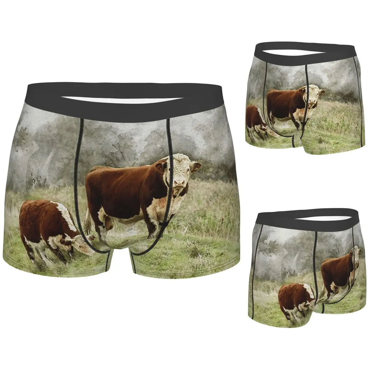 Трусы-боксеры, шорты Hereford Bull And Cow, акварельные трусики для фотографий, мужское вентилируемое нижнее белье для мужчин, подарки
Трусы-боксеры, шорты Hereford Bull And Cow, акварельные трусики для фотографий, мужское вентилируемое нижнее белье для мужчин, подарки