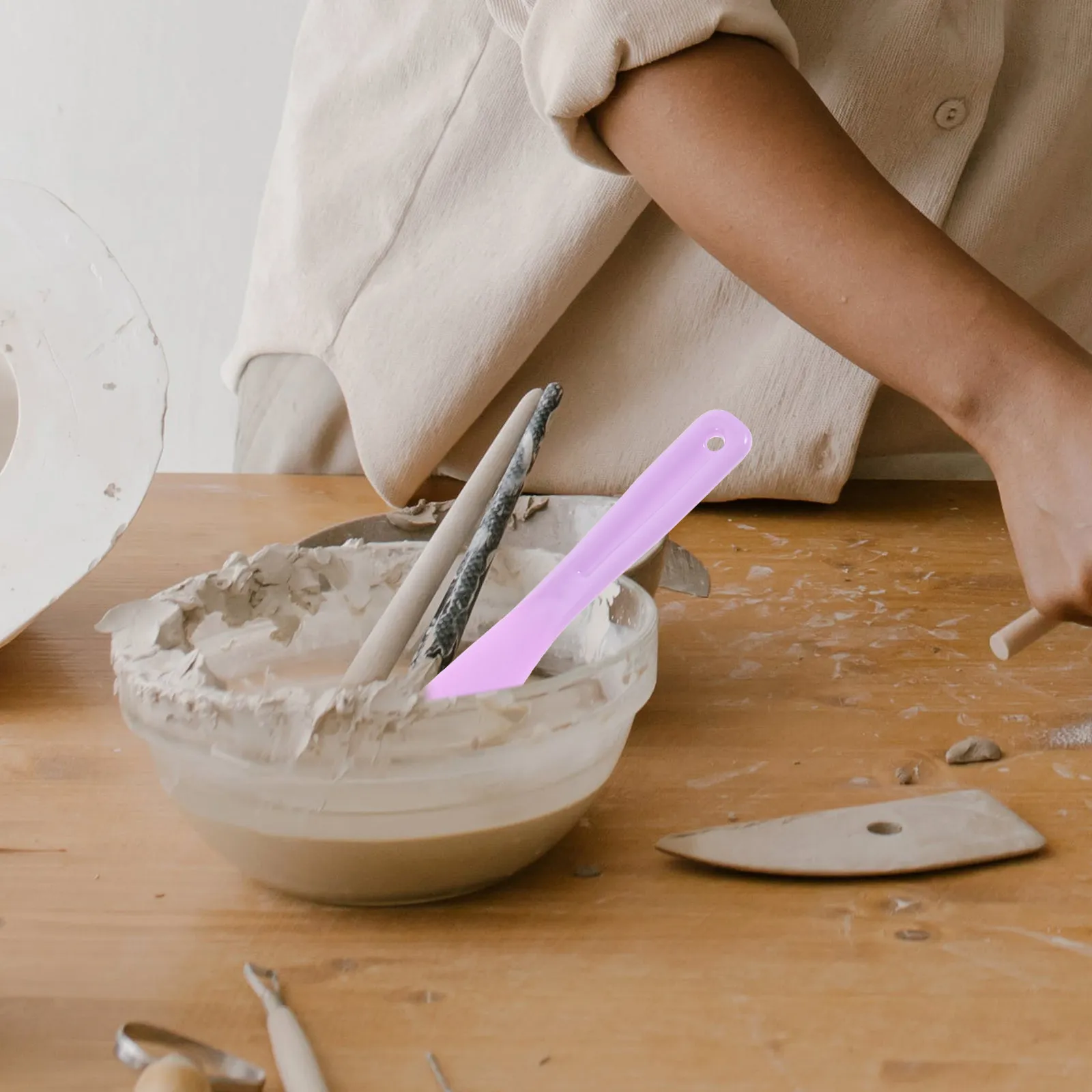 Набор из 4 термостойких силиконовых палочек для смешивания смолы, инструмент для изготовления украшений из смолы, палочки для перемешивания эпоксидной смолы для литья
Набор из 4 термостойких силиконовых палочек для смешивания смолы, инструмент для изготовления украшений из смолы, палочки для перемешивания эпоксидной смолы для литья