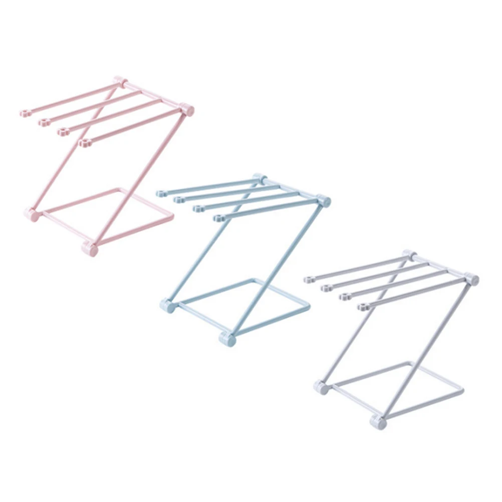 3pcs Foldable Plastic Towel Rack Vertical Kitchen Cloth Stand Organizer For Bathroom Home Lightweight Storage Cup Bottle
3pcs Foldable Plastic Towel Rack Vertical Kitchen Cloth Stand Organizer For Bathroom Home Lightweight Storage Cup Bottle