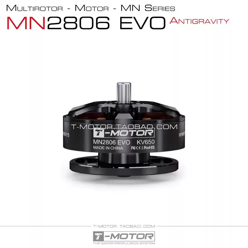 T-MOTOR Brushless Motor MN2806 EVO KV650 Antigravity High-Efficiency Multirotors UAV Motor
T-MOTOR Brushless Motor MN2806 EVO KV650 Antigravity High-Efficiency Multirotors UAV Motor