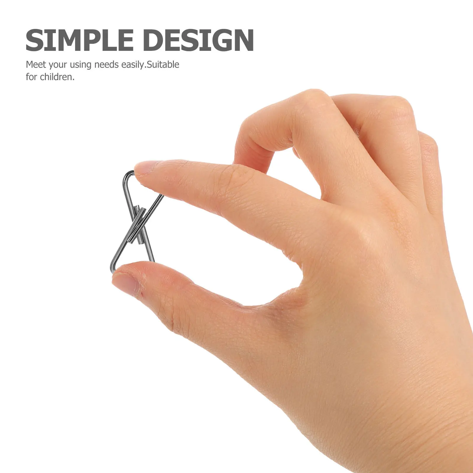 1Set Interlock Puzzle Game Metal Brain Teaser Educational Logic Train Challenge Kids Adults Intelligence Development
1Set Interlock Puzzle Game Metal Brain Teaser Educational Logic Train Challenge Kids Adults Intelligence Development