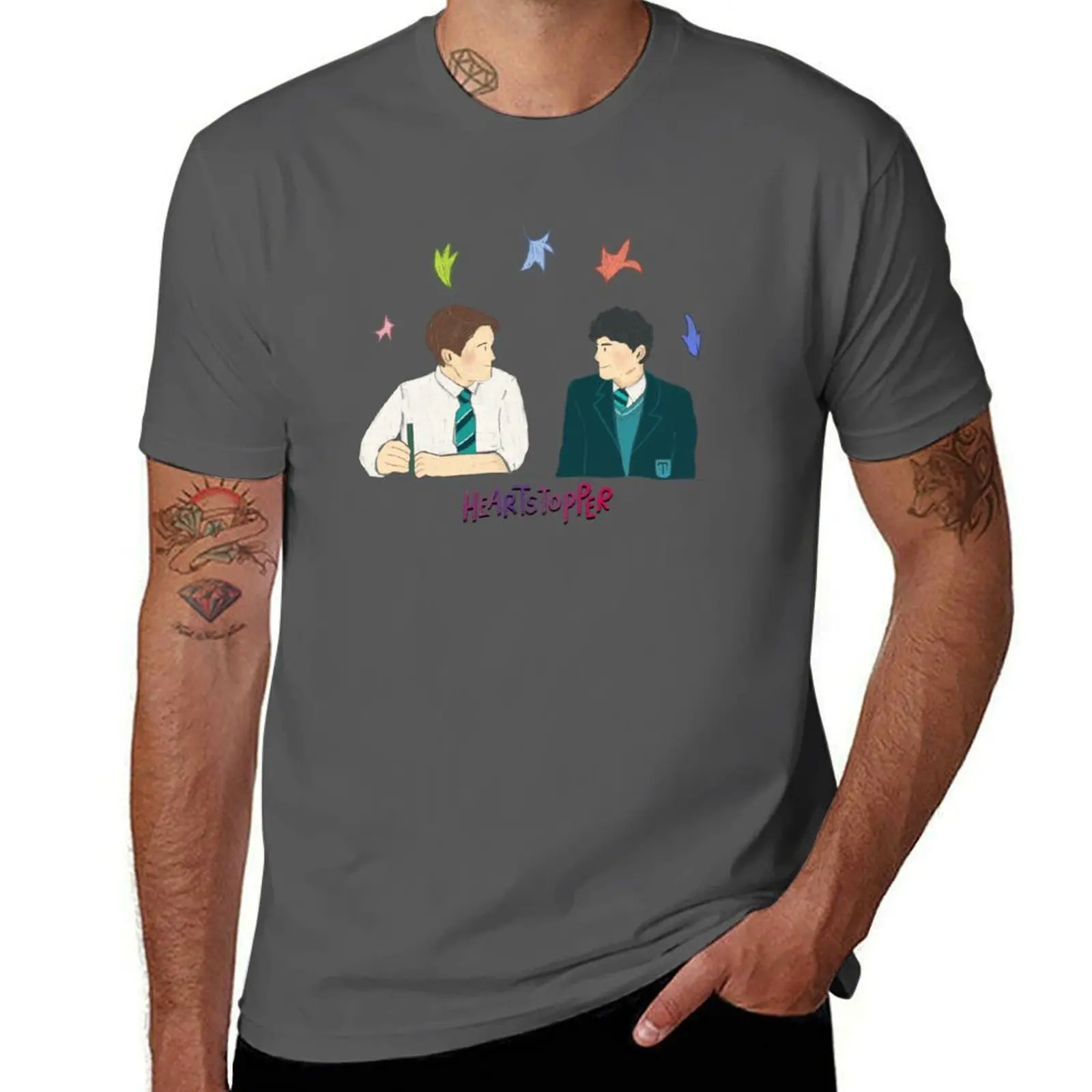 Heartstopper T-Shirt Creative Graphic Tee Shirt
Heartstopper T-Shirt Creative Graphic Tee Shirt