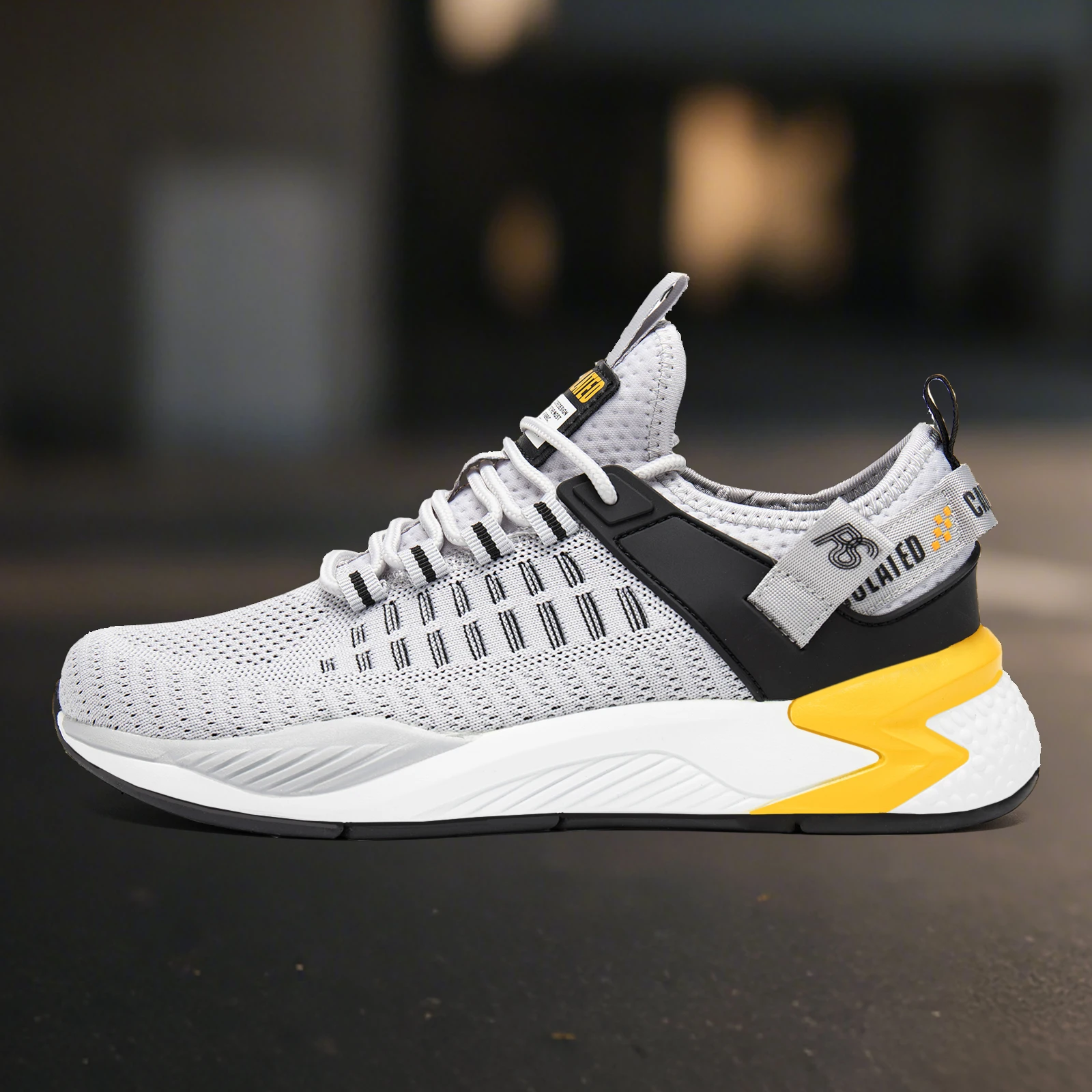 Baasploa Men's Running Shoes New Lightweight Breathable Men Sneakers Mesh Wear-resistant Casual Male Non-slip Walking Gym Shoes
Baasploa Men's Running Shoes New Lightweight Breathable Men Sneakers Mesh Wear-resistant Casual Male Non-slip Walking Gym Shoes