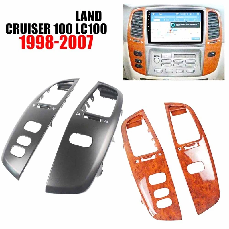 Для Toyota Land Cruiser LC100, FJ100, Ujz100, панель для приборной панели автомобиля, вентиляционная панель, вентиляционные отверстия для кондиционера, отделка
Для Toyota Land Cruiser LC100, FJ100, Ujz100, панель для приборной панели автомобиля, вентиляционная панель, вентиляционные отверстия для кондиционера, отделка