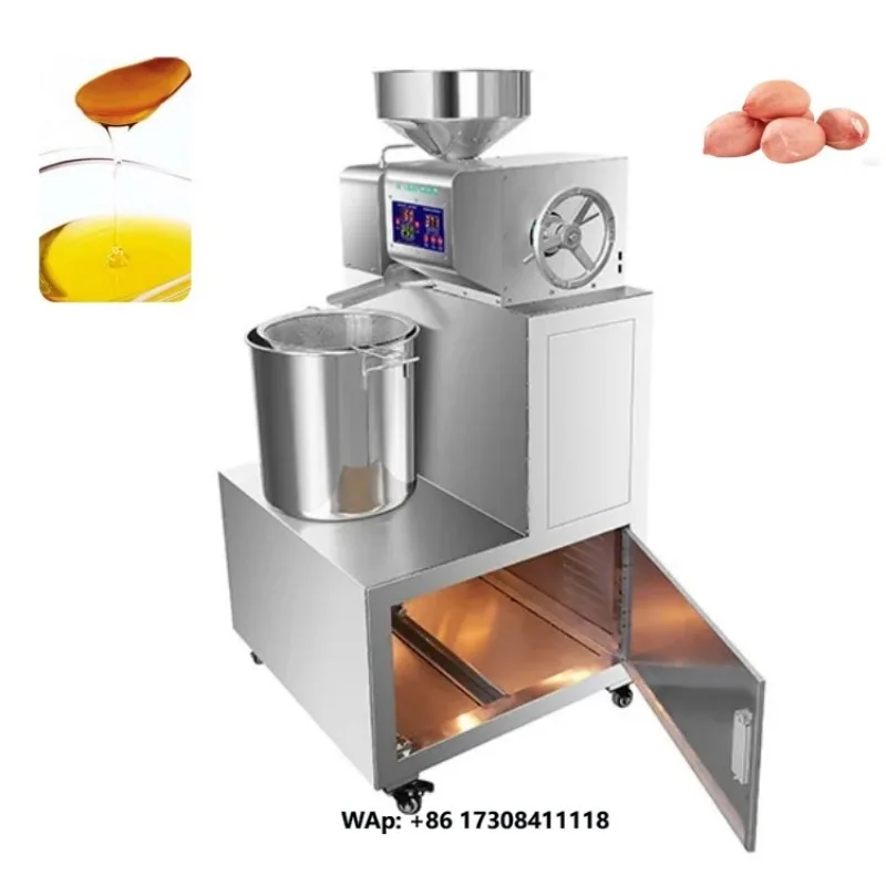 Automatic New Commercial Medium Sized Cold and Hot Oil Press with a High Oil Yield of 20-30 kg Oil Press Machine
Automatic New Commercial Medium Sized Cold and Hot Oil Press with a High Oil Yield of 20-30 kg Oil Press Machine
