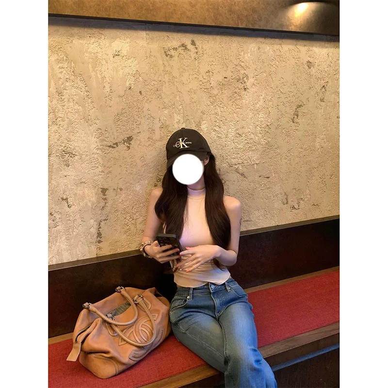 Korean Style Versatile Sexy Summer New Arrival Ins Style Crop Top And Jeans Slimming Effectiveness Goddess Look Fashion Set
Korean Style Versatile Sexy Summer New Arrival Ins Style Crop Top And Jeans Slimming Effectiveness Goddess Look Fashion Set