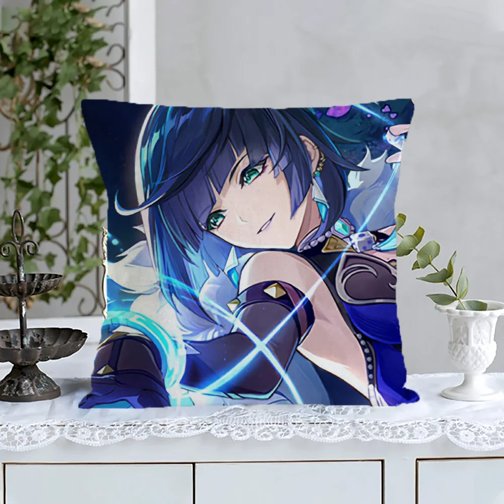 Home and Decoration Genshin Impact Yelan Cushion Covers Pillow Cases Decorative Cushions Cover for Sofa Room Decorating Items
Home and Decoration Genshin Impact Yelan Cushion Covers Pillow Cases Decorative Cushions Cover for Sofa Room Decorating Items