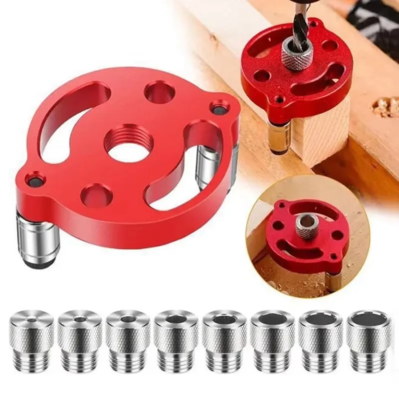 Vertical Doweling Jig 3-10mm Woodworking Hole Puncher Self-centering Drill Guide Locator for DIY Furniture Connection Tools
Vertical Doweling Jig 3-10mm Woodworking Hole Puncher Self-centering Drill Guide Locator for DIY Furniture Connection Tools