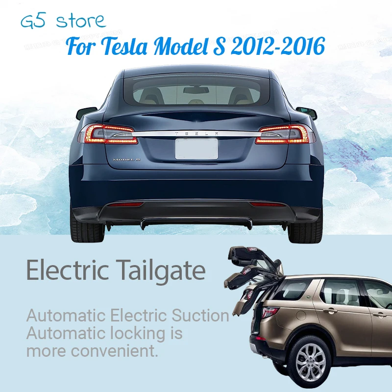Мощность Электрическая интеллектуальная автоматическая система модификации задней двери для Tesla Model S 2012-2016
Мощность Электрическая интеллектуальная автоматическая система модификации задней двери для Tesla Model S 2012-2016