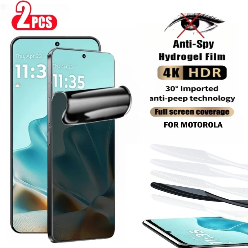 Full Curved Anti Spy Hydrogel Film for Motorola Edge 60 50 Fusion Ultra Screen Protector for Edge 60 50 40 Pro Neo Soft Film
Full Curved Anti Spy Hydrogel Film for Motorola Edge 60 50 Fusion Ultra Screen Protector for Edge 60 50 40 Pro Neo Soft Film