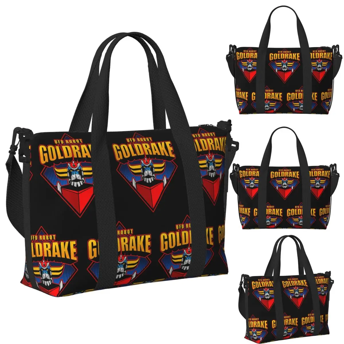 Goldorak Grendizer Anime UFO Robot Beach Travel Bag Large Capacity Tote Bags for Gym Yoga Women Shopping Duffle Shoulder Bag
Goldorak Grendizer Anime UFO Robot Beach Travel Bag Large Capacity Tote Bags for Gym Yoga Women Shopping Duffle Shoulder Bag