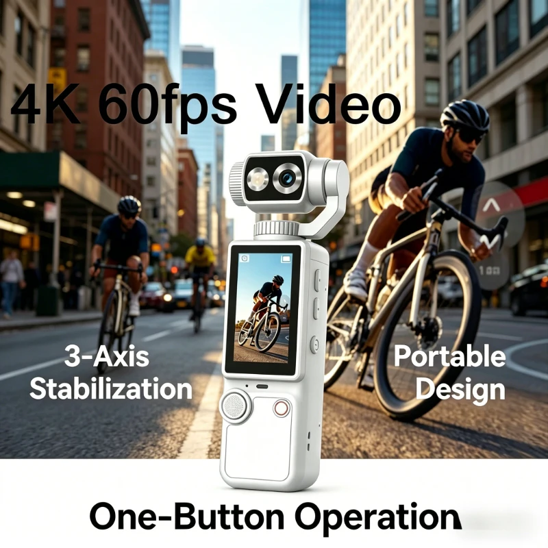 2026 New POCKET3 Q8 Handheld Outdoor Sport Camera Ultra HD Auto Focus Gimbal Portable Pocket Vlog Camera
2026 New POCKET3 Q8 Handheld Outdoor Sport Camera Ultra HD Auto Focus Gimbal Portable Pocket Vlog Camera