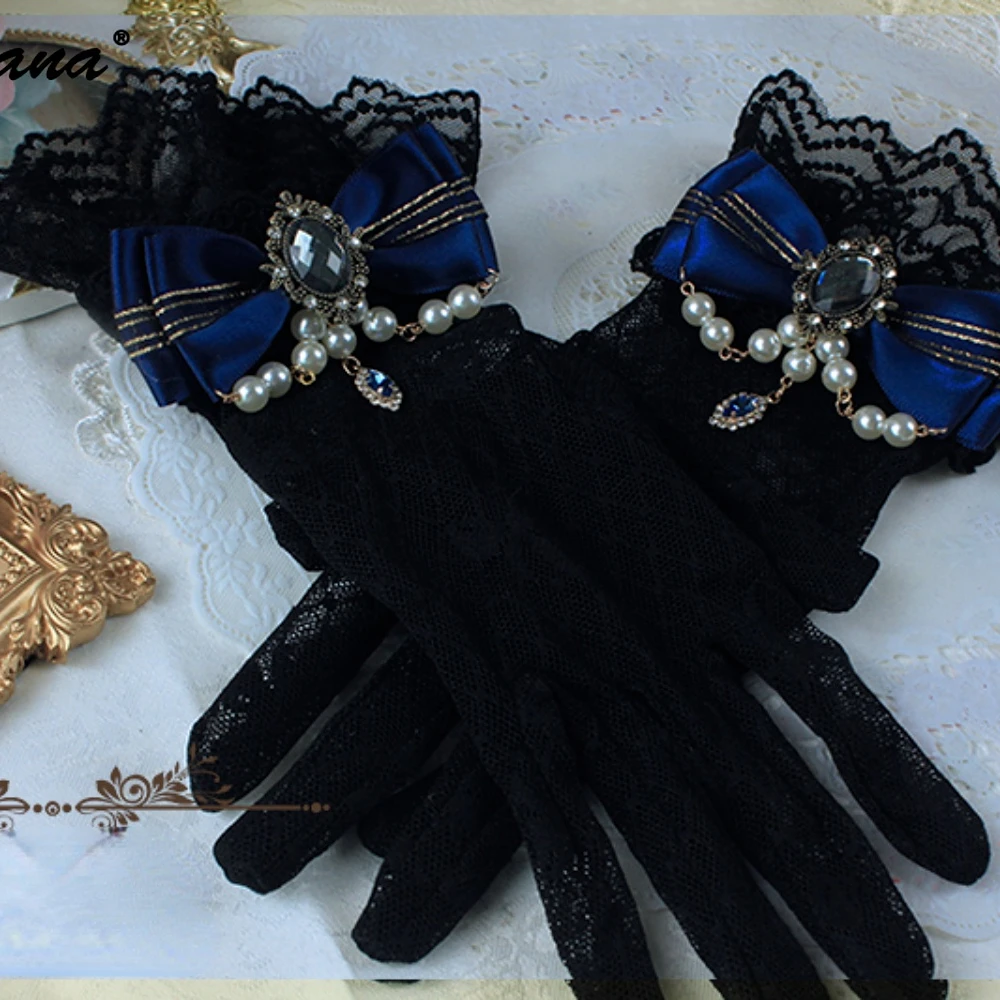 Original Lolita Wedding Lace Gloves Women Sunscreen Short Tulle Mesh Gloves Stretchy Halloween Gothic Party Accessories Mittens
Original Lolita Wedding Lace Gloves Women Sunscreen Short Tulle Mesh Gloves Stretchy Halloween Gothic Party Accessories Mittens