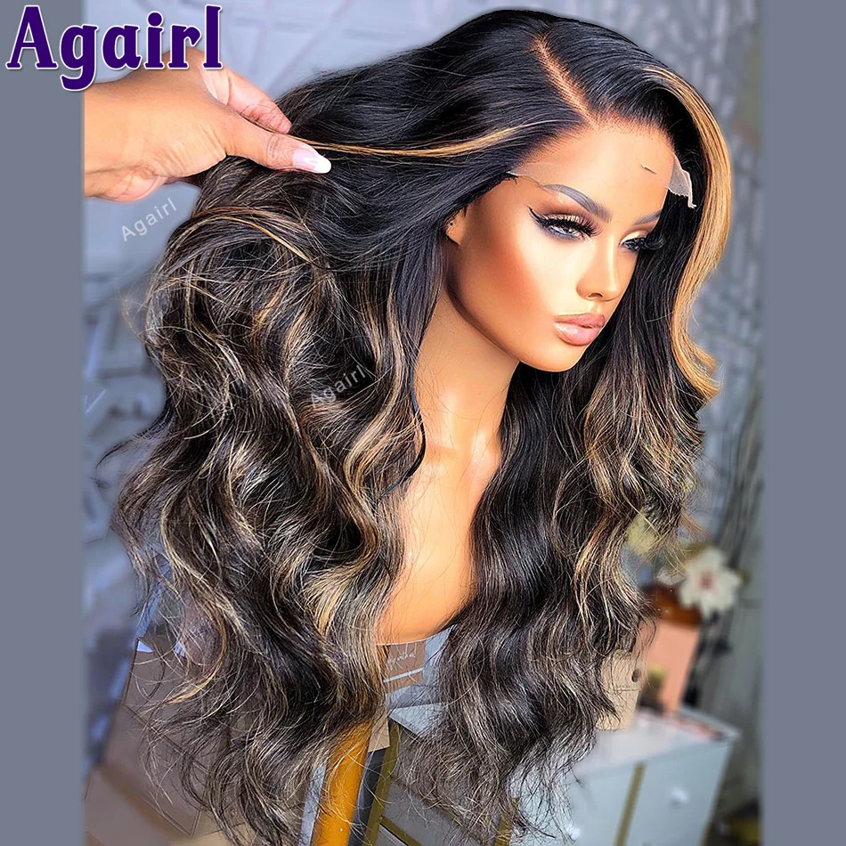 Upgrade 12A Blonde Highlight Wig Human Hair 13x6 Body Wave Lace Front Wig Peruvian Pre Plucked Glueless 6X4 5x5 Lace Closure Wig
Upgrade 12A Blonde Highlight Wig Human Hair 13x6 Body Wave Lace Front Wig Peruvian Pre Plucked Glueless 6X4 5x5 Lace Closure Wig