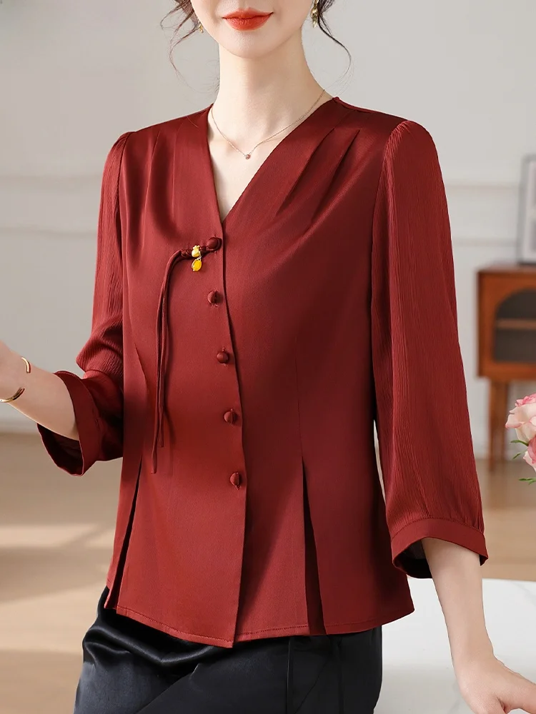 New Chinese Style Summer Outfit Set National Trend Small Shirt Middle Aged And Elderly Women's Clothing Summer Shirt Top Wedd...
New Chinese Style Summer Outfit Set National Trend Small Shirt Middle Aged And Elderly Women's Clothing Summer Shirt Top Wedd...