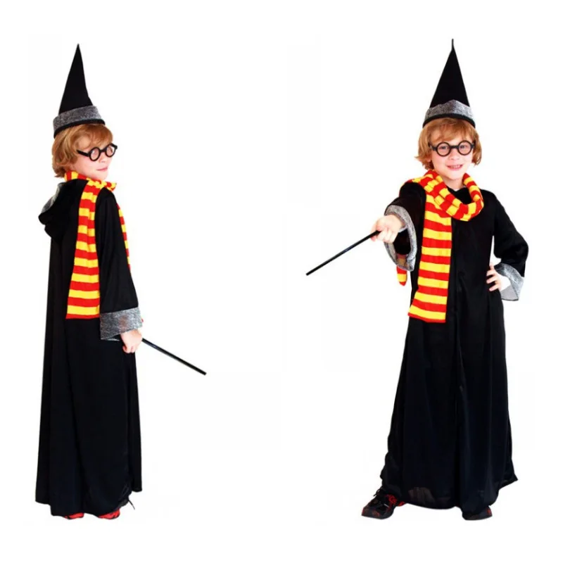 Halloween Children's Wizard Dress Up Costumes Boys Children's Day Magic Robe School Uniform Role Play Costumes
Halloween Children's Wizard Dress Up Costumes Boys Children's Day Magic Robe School Uniform Role Play Costumes