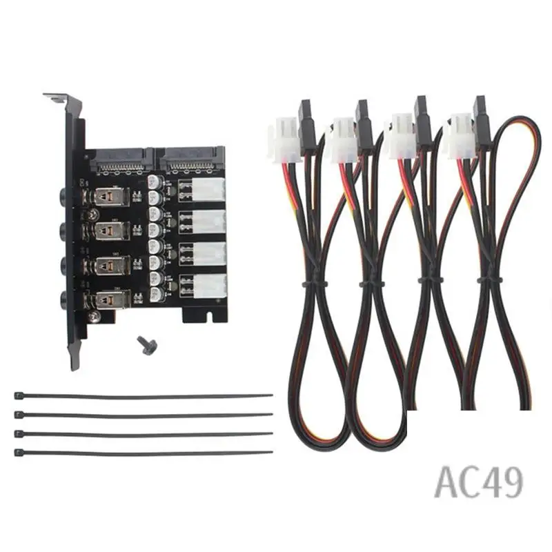 C9-Dual Channel Hard Drive Controller Power Saving PCI Expansion Card With SATA Cable Enhances PC
C9-Dual Channel Hard Drive Controller Power Saving PCI Expansion Card With SATA Cable Enhances PC