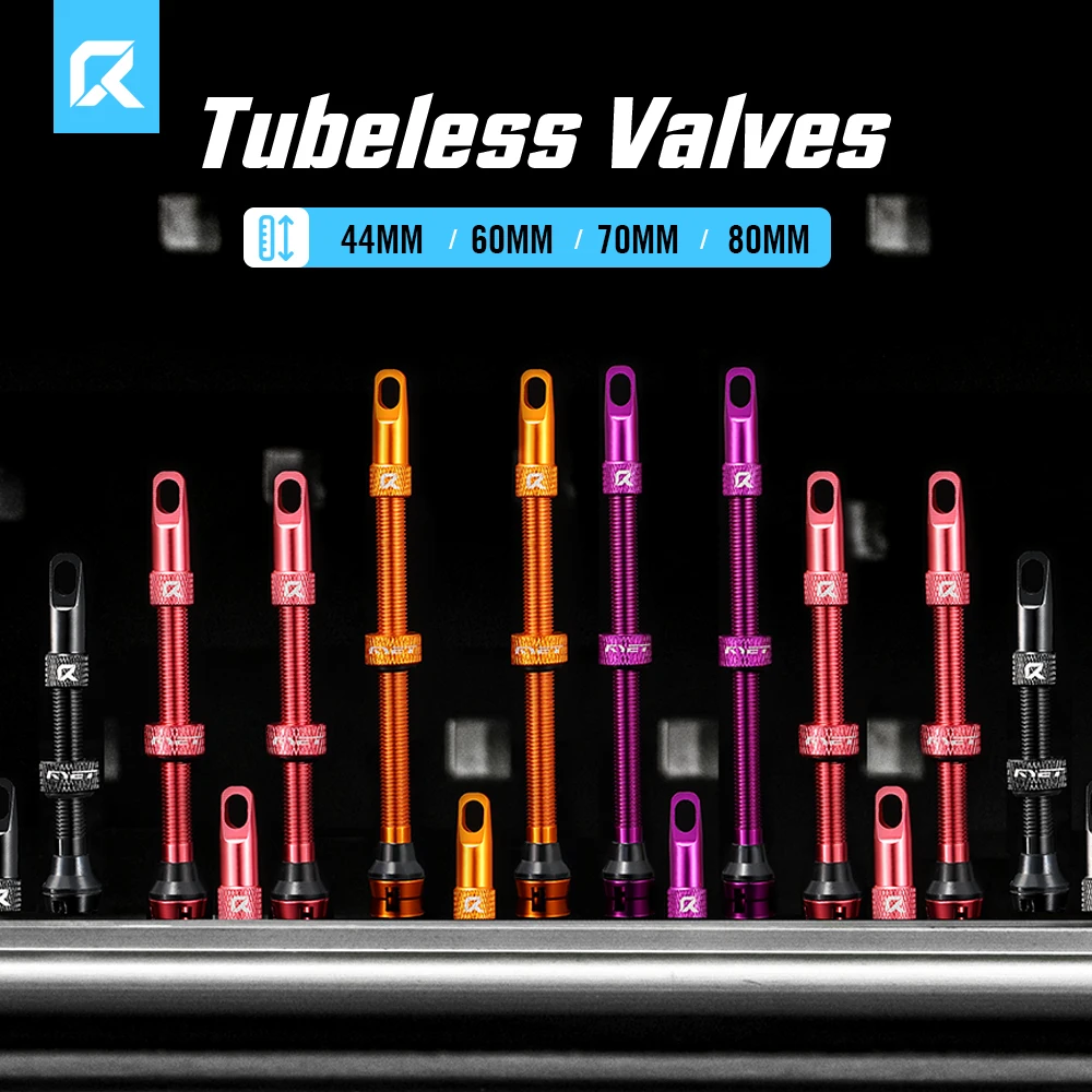 RYET Presta Tubeless Valves 44/60/70/80mm Tubeless Bike Valves for Road/MTB Valve Core Removable Sealant-Com Bicycle Accessories
RYET Presta Tubeless Valves 44/60/70/80mm Tubeless Bike Valves for Road/MTB Valve Core Removable Sealant-Com Bicycle Accessories