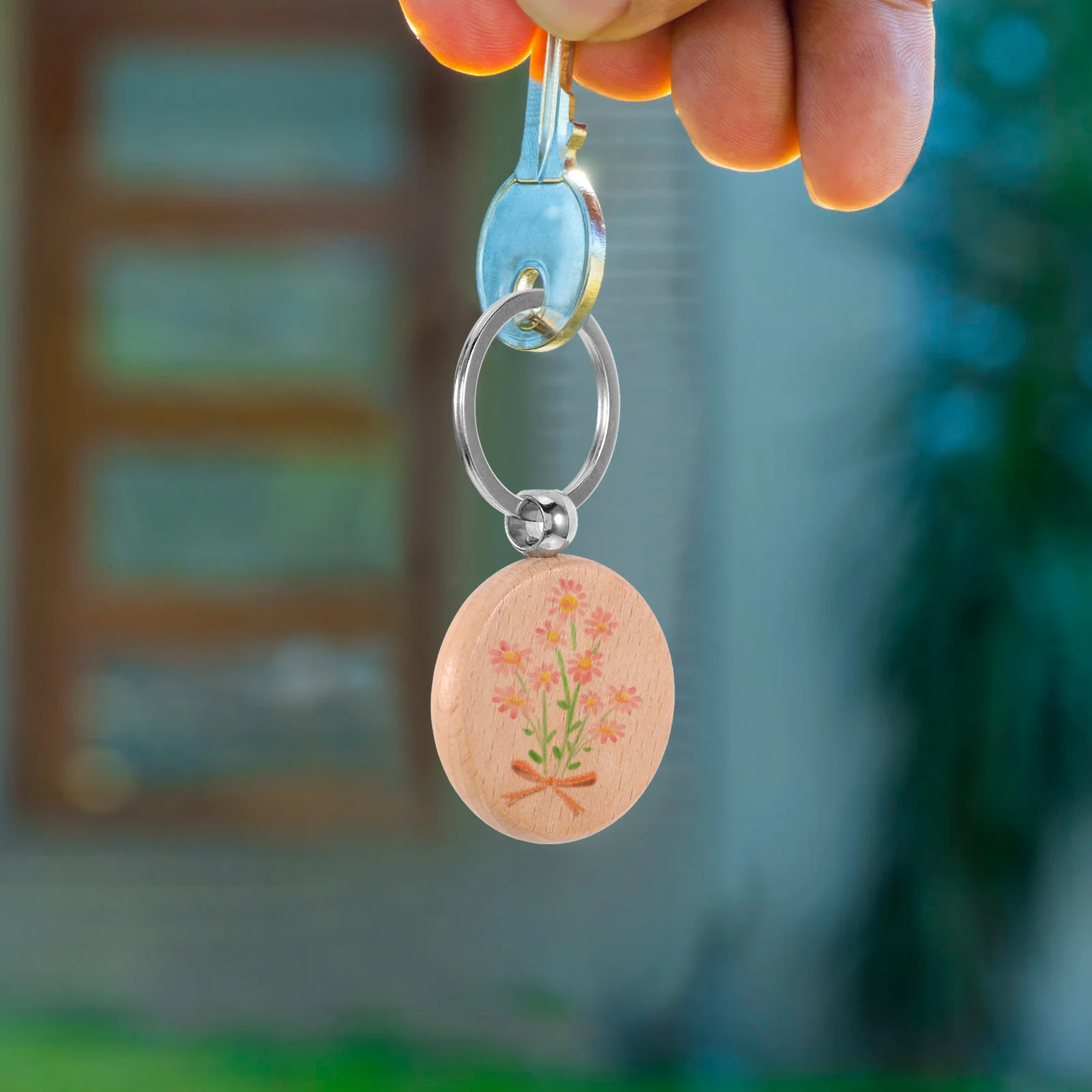 10 Pcs Number Plate Keychain Wooden Engravable Rings Handmade Crafts Gifts Accessories DIY blanks rustic father tag
10 Pcs Number Plate Keychain Wooden Engravable Rings Handmade Crafts Gifts Accessories DIY blanks rustic father tag