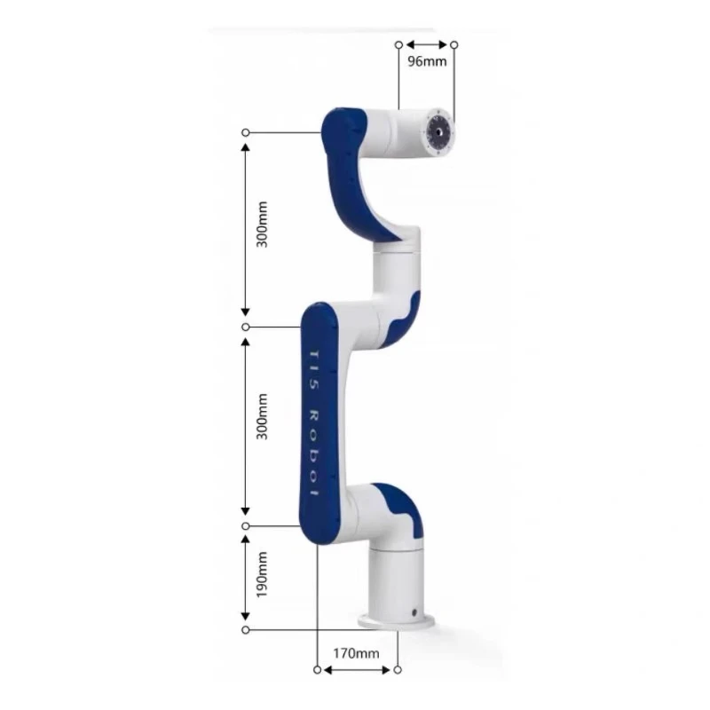 Small six-axis industrial robot arm programmable visual grasping automatic manipulator 6 degrees of freedom desktop robot
Small six-axis industrial robot arm programmable visual grasping automatic manipulator 6 degrees of freedom desktop robot
