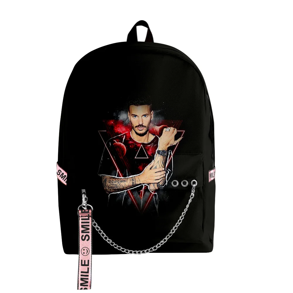 M Pokora Merch Zipper Rucksack 2023 Casual Style Harajuku Schoolbag Unique Travel Bag
M Pokora Merch Zipper Rucksack 2023 Casual Style Harajuku Schoolbag Unique Travel Bag
