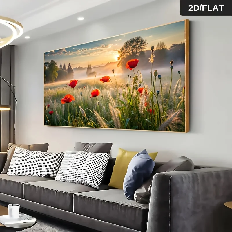 1pc Frameless Canvas Wall Art Modern Landscape Flowers Painting, Perfect for Living Room or Bedroom Decor, Large Canvas Wall Art
1pc Frameless Canvas Wall Art Modern Landscape Flowers Painting, Perfect for Living Room or Bedroom Decor, Large Canvas Wall Art