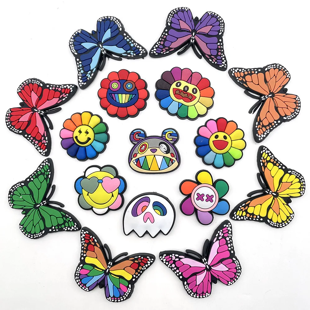 Butterfly Sunflower Series Decorative Buckle PVC Accessories Butterfly Sunflower Series Decorative Buckle PVC Accessoriestoys
Butterfly Sunflower Series Decorative Buckle PVC Accessories Butterfly Sunflower Series Decorative Buckle PVC Accessoriestoys