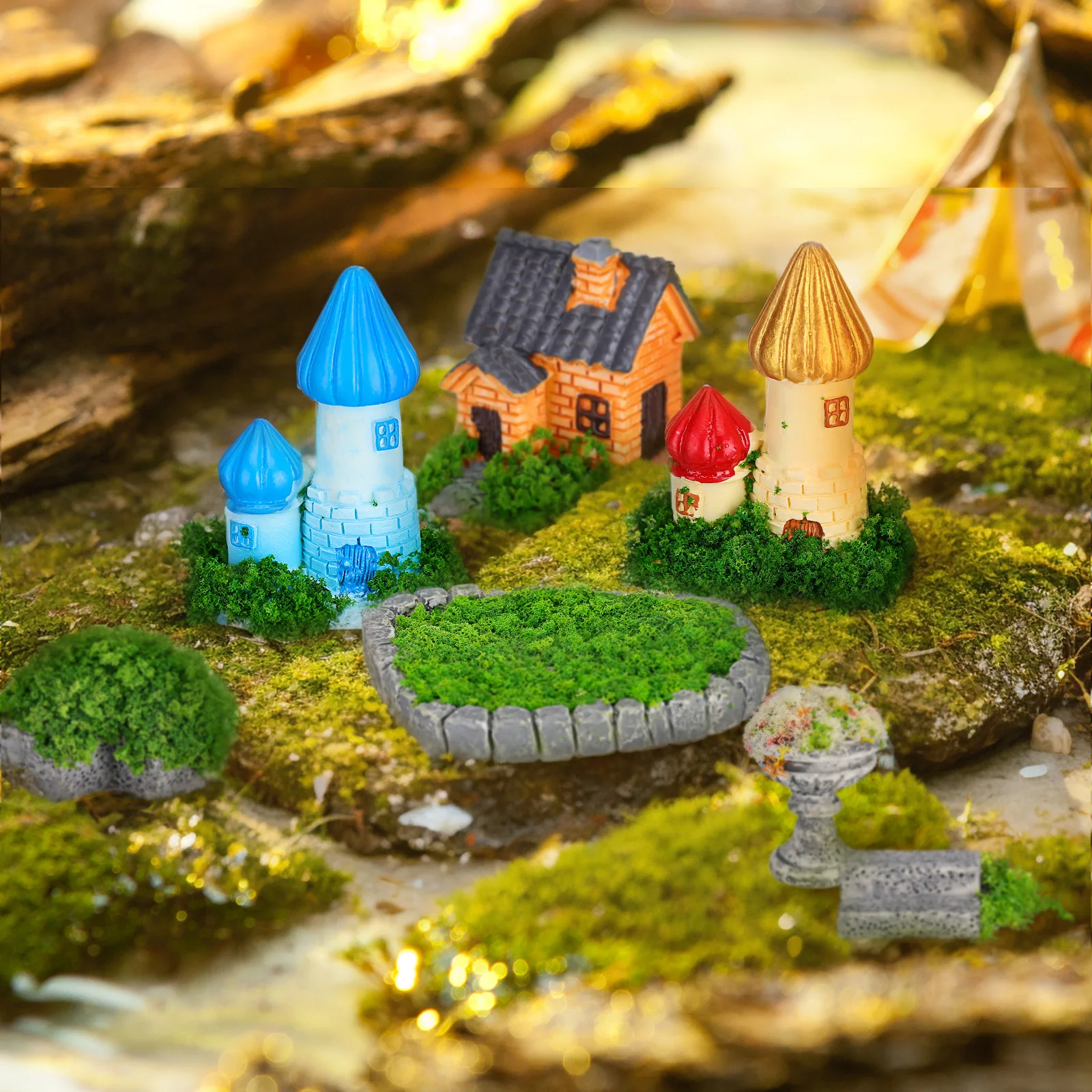 1 set Mini Garden Accessories Miniature Decorations For Dollhouse Desktop Mini Garden Supplies Terrarium Ornaments
1 set Mini Garden Accessories Miniature Decorations For Dollhouse Desktop Mini Garden Supplies Terrarium Ornaments