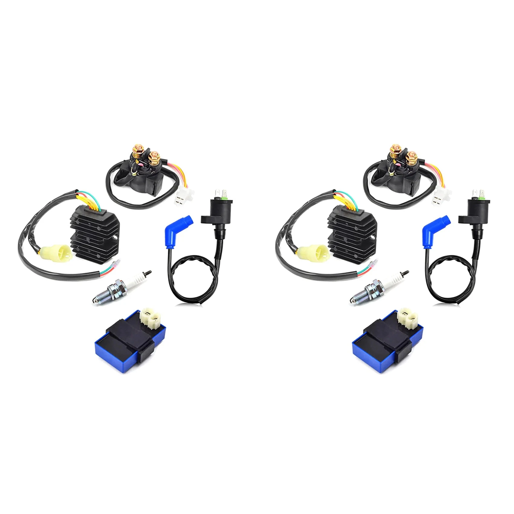 2X 30410-HC4-770 CDI Коробка зажигания Катушка напряжения регулятор выпрямитель реле комплект для FourTrax 300 TRX300 TRX300FW 1993
2X 30410-HC4-770 CDI Коробка зажигания Катушка напряжения регулятор выпрямитель реле комплект для FourTrax 300 TRX300 TRX300FW 1993