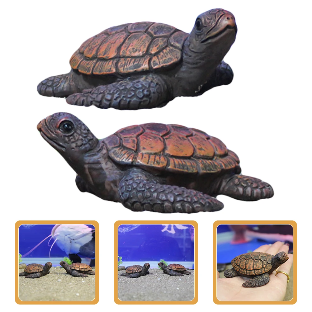 2 Realistic Turtle Decorations Miniature Figurines Garden Desk Car Interior Resin Turtle Crafts Sea Animals Statues
2 Realistic Turtle Decorations Miniature Figurines Garden Desk Car Interior Resin Turtle Crafts Sea Animals Statues