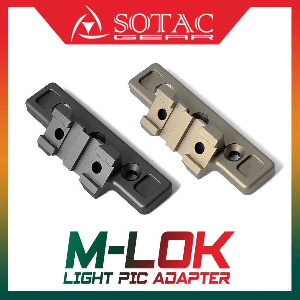 SOTAC KeyMod M-LOK Offset Adaptive Light Mount Accessories for M300 M600 Flashlight Mount Weapon Scout Light Offset Mount
SOTAC KeyMod M-LOK Offset Adaptive Light Mount Accessories for M300 M600 Flashlight Mount Weapon Scout Light Offset Mount