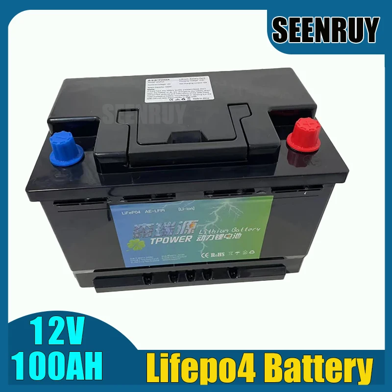 12V 100AH 150AH Starting Battery 1000cca LI-IRON LIFEPO4 Battery with DALY BMS For Car RV Camping Portable Power
12V 100AH 150AH Starting Battery 1000cca LI-IRON LIFEPO4 Battery with DALY BMS For Car RV Camping Portable Power