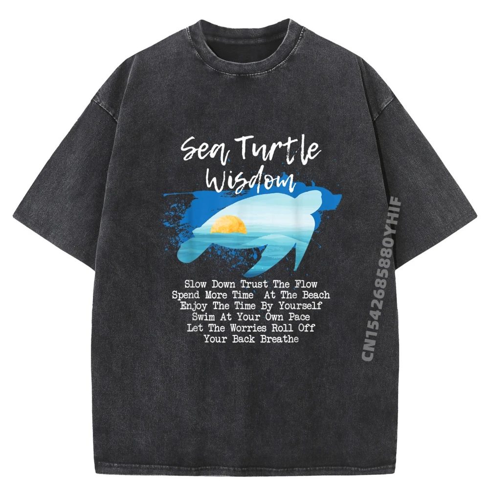 Special Mens Tees Sea Turtle Wisdom Beach Ocean Cool Trendy Washed Shirt Normal Graphic T Shirt Mens Clothing
Special Mens Tees Sea Turtle Wisdom Beach Ocean Cool Trendy Washed Shirt Normal Graphic T Shirt Mens Clothing