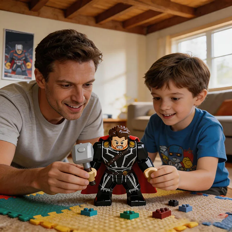 2026 Style Avengers Building Blocks Toy Iron Man Spider-Man Superhero Action Figure Set for Kids Boys Birthday Party Gift
2026 Style Avengers Building Blocks Toy Iron Man Spider-Man Superhero Action Figure Set for Kids Boys Birthday Party Gift