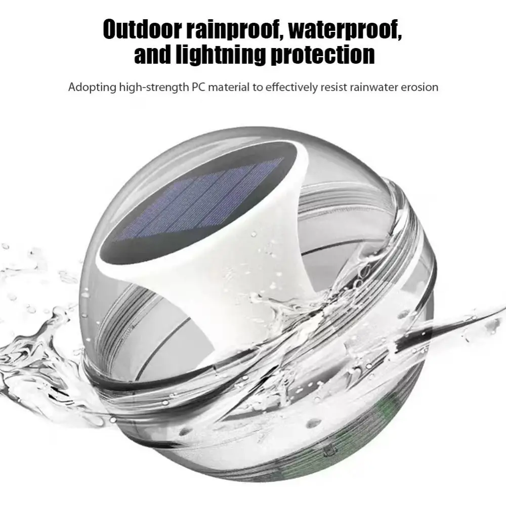 Solar Powered Solar Water Floating Light Three-Mode Waterproof Outdoor Night Lights Durable Color Changing
Solar Powered Solar Water Floating Light Three-Mode Waterproof Outdoor Night Lights Durable Color Changing