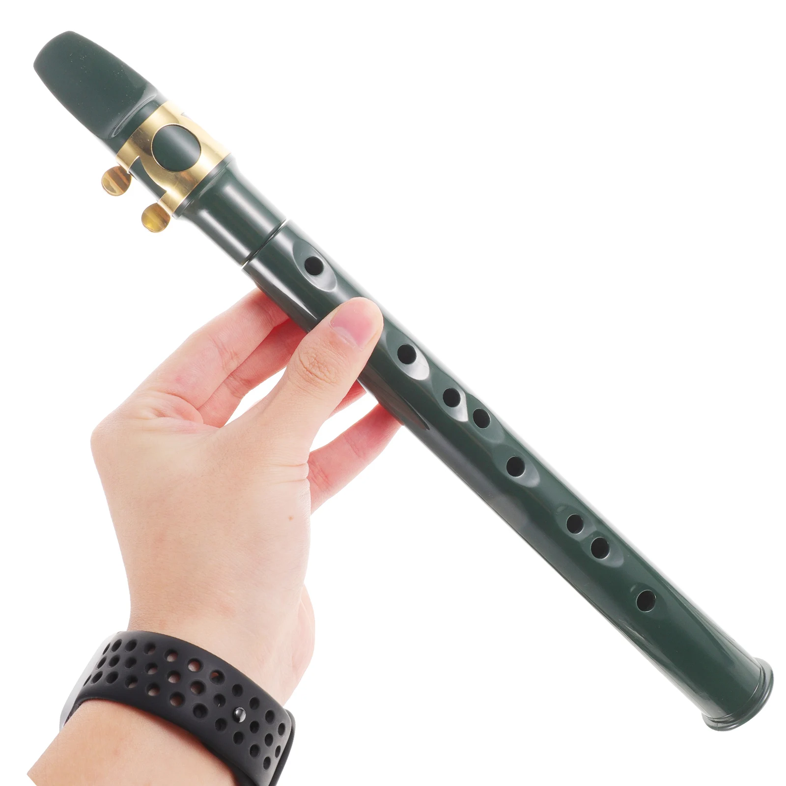 Mini Saxophone Pocket Miniature ABS Portable Thumb Rest Cushion Flute Toy Instrument
Mini Saxophone Pocket Miniature ABS Portable Thumb Rest Cushion Flute Toy Instrument