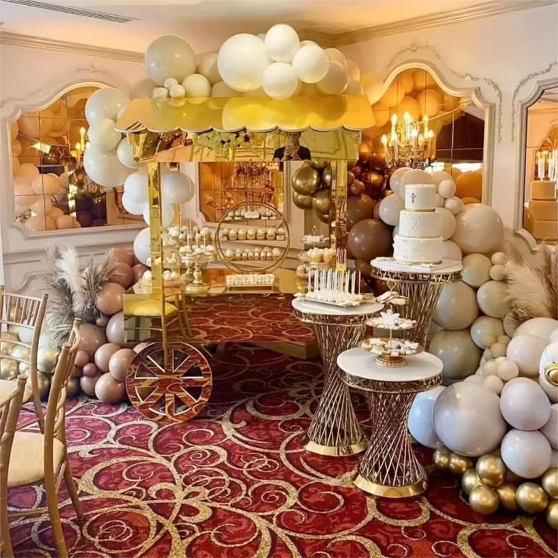 Luxury French Wedding Decoration Cylindrical Flower Rack Cake Dessert Rack Suitable for Birthday Christmas Events Party Decor
Luxury French Wedding Decoration Cylindrical Flower Rack Cake Dessert Rack Suitable for Birthday Christmas Events Party Decor