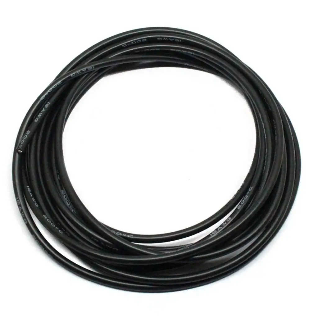 16AWG Silicone Wire Durable Red Black Flexible Heat Resistant Electrical Cord for Model Repair Projects
16AWG Silicone Wire Durable Red Black Flexible Heat Resistant Electrical Cord for Model Repair Projects