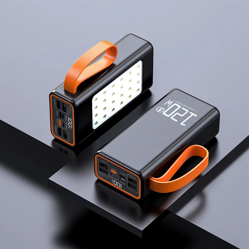 200000mAh 120W Large Capacity Power Bank Outdoor Camping Lamp Charging Battery Portable Charger Mobile Power For iPhone Xiaomi
200000mAh 120W Large Capacity Power Bank Outdoor Camping Lamp Charging Battery Portable Charger Mobile Power For iPhone Xiaomi
