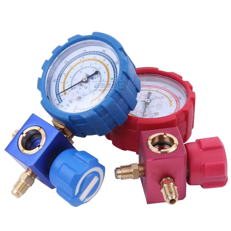 Air conditioning pressure detection fluorine single gauge R22/R134/R410 air conditioning fluorine refrigerant gauge
Air conditioning pressure detection fluorine single gauge R22/R134/R410 air conditioning fluorine refrigerant gauge