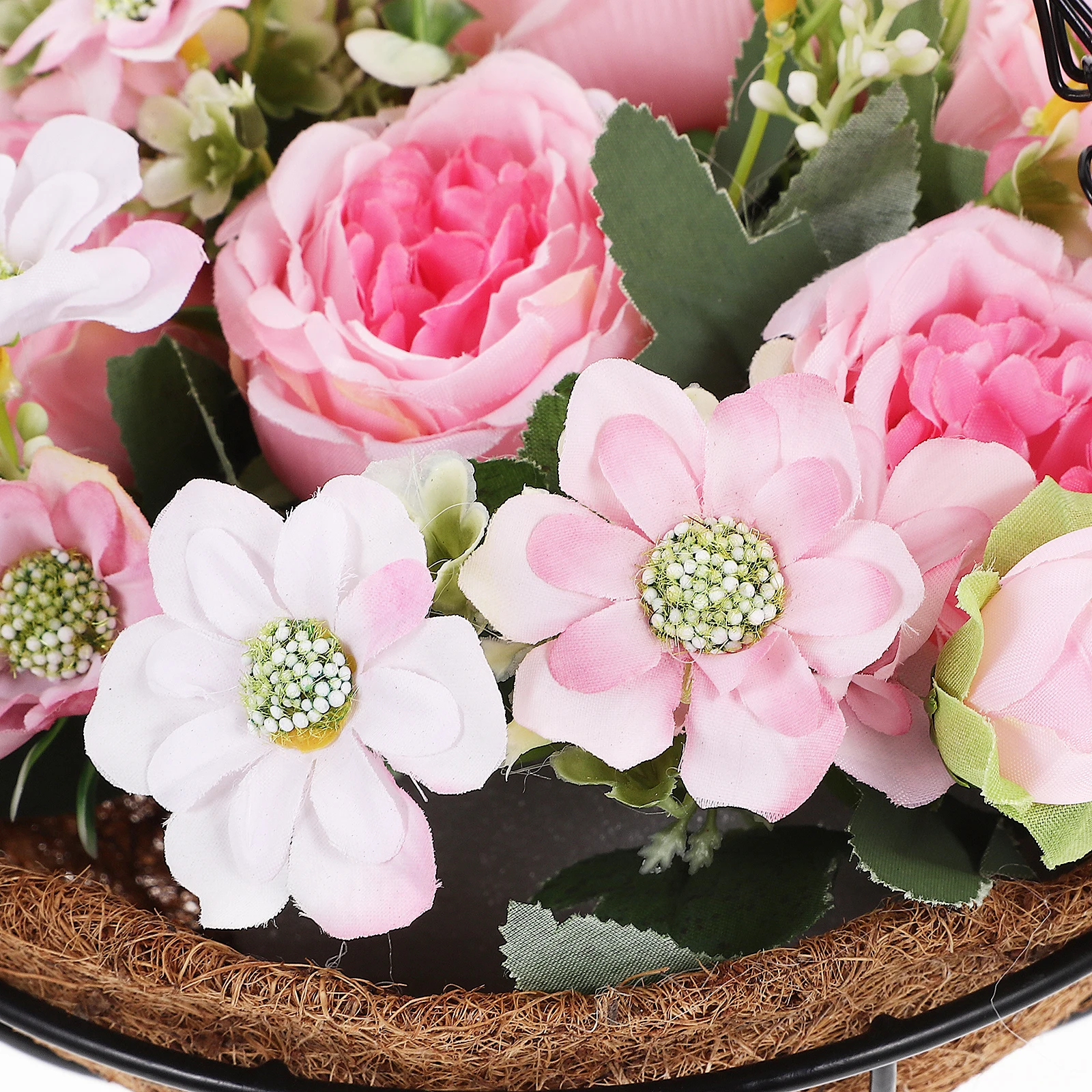 1pc Simulated Peony Flower Hanging Basket Pink Artificial Outdoor Decor Coir Material Cloth Iron Wedding Garden Plants
1pc Simulated Peony Flower Hanging Basket Pink Artificial Outdoor Decor Coir Material Cloth Iron Wedding Garden Plants
