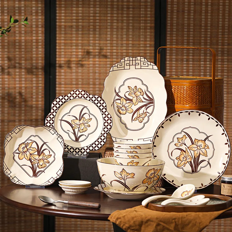 HYS Vintage Bowls, Plates, and Tableware Home Ceramic Housewarming Gifts Wedding Gifts Day Dining Kitchen Bowls and Plates
HYS Vintage Bowls, Plates, and Tableware Home Ceramic Housewarming Gifts Wedding Gifts Day Dining Kitchen Bowls and Plates