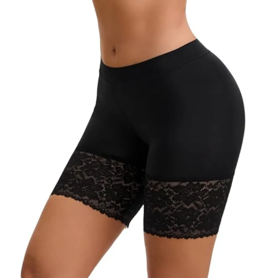 INNERSY Women's Slip Shorts for Under Dresses Lace Safety Shorts Anti Chafing Boyshort Underwear
INNERSY Women's Slip Shorts for Under Dresses Lace Safety Shorts Anti Chafing Boyshort Underwear