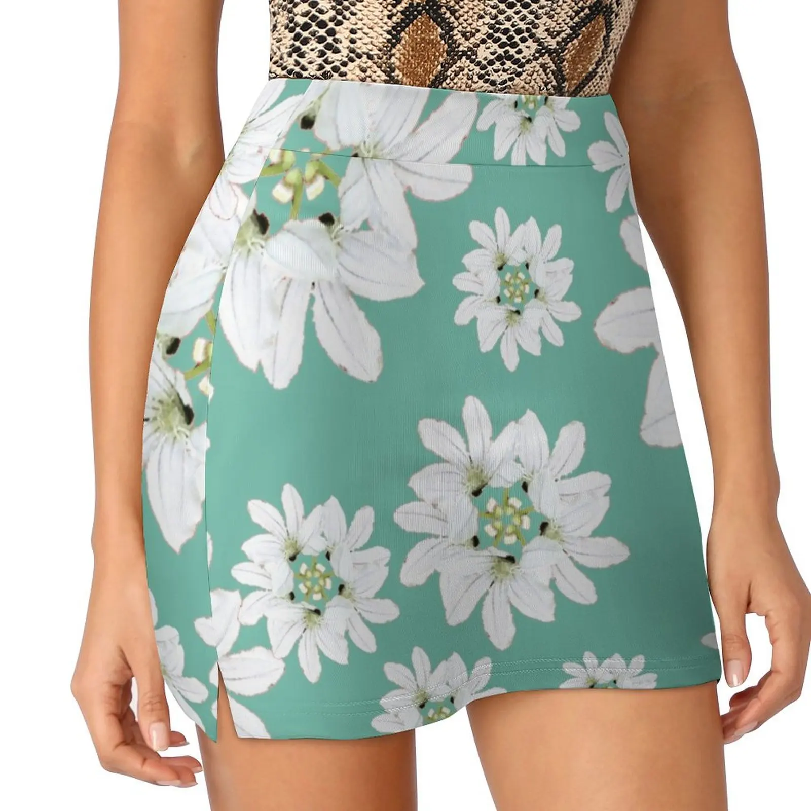Naupaka Kahakai (Beach Naupaka) Mini Skirt skirts for womens korean luxury clothing
Naupaka Kahakai (Beach Naupaka) Mini Skirt skirts for womens korean luxury clothing