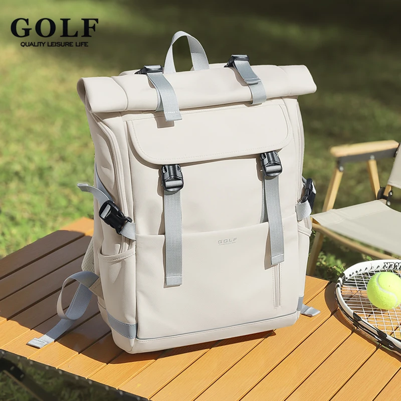 Многофункциональный рюкзак GOLF для женщин, спортивная дорожная сумка большой вместимости, независимое отделение для обуви, фитнес-рюкзак, бежевый цвет
Многофункциональный рюкзак GOLF для женщин, спортивная дорожная сумка большой вместимости, независимое отделение для обуви, фитнес-рюкзак, бежевый цвет